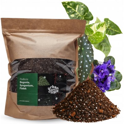 Urban Jungle zemina pro begonie, syngonium, fialky 5 l – Sleviste.cz