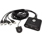 Aten US-424 USB 2.0 Přepínač periferií 4:4 – Sleviste.cz