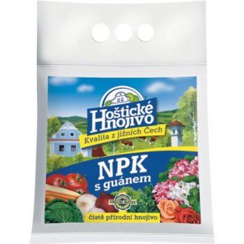 Nohelgarden Hnojivo NPK HOŠTICKÉ s guánem 2,5 kg