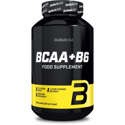 Biotech USA BCAA + B6 200 tablet – Zbozi.Blesk.cz