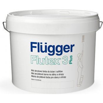 Flügger FLUTEX 3 PLUS bílý 2,8L