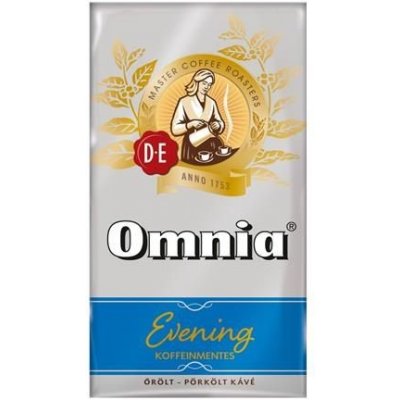 Douwe Egberts Omnia Evening bez kofeinu mletá pražená 250 g