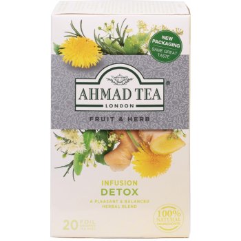 Ahmad Tea bylinný čaj detox 20 x 2 g