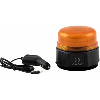 Maják LED magnetický 12/24V nabíjecí oranžový – Hledejceny.cz