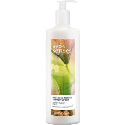 Avon Senses sprchový gel s vůní jablka a konvalinky 720 ml