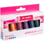 Talens Art Creation Sada akrylových barev Art Creation Metallic 6 x 12 ml – Zboží Dáma