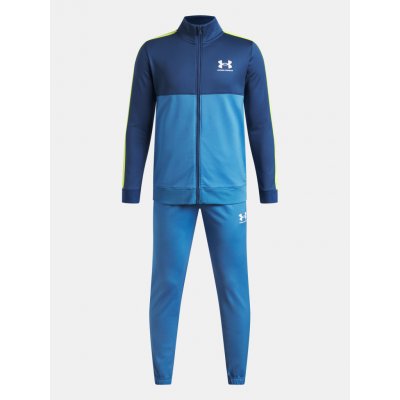 Under Armour chlapecká souprava UA Rival CB Knit Track Suit modrá – Zboží Mobilmania