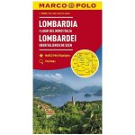 MARCO POLO Karte Lombardei Oberitalienische Seen 1:200 000. Lombardia I Laghi Del Nord Italia. Lombardy North Italian Lakes / L – Zboží Mobilmania