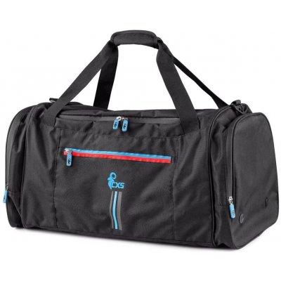 CXS LEONIS černá s modro/červenými doplňky 60x30x30 cm – Zboží Dáma