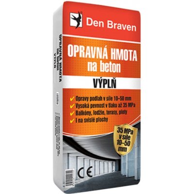 Den Braven Opravná hmota na beton VÝPLŇ 5 kg – HobbyKompas.cz Den Braven Opravná hmota na beton VÝPLŇ 5 kg – HobbyKompas.cz
