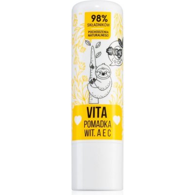 FlosLek Laboratorium Vege Lip Care Vita balzám na rty s vitamíny A, C, E 4,1 g