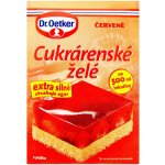 Dr. Oetker Cukrárenské želé červené 10 g – Zbozi.Blesk.cz