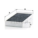 Filtr, vzduch v interiéru MANN-FILTER CUK 23 005-2 – Hledejceny.cz