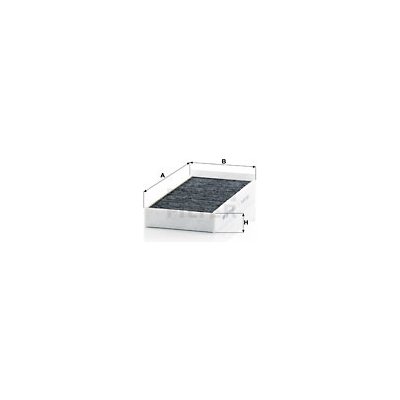 Filtr, vzduch v interiéru MANN-FILTER CUK 23 005-2 – Hledejceny.cz