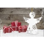 Bauer Decor Akrylátová vánoční ozdoba Anděl s vlastním textem – Hledejceny.cz