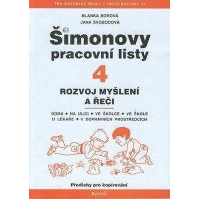 Šimonovy pracovní listy 4 - Borová Blanka, Svobodová Jana – Zboží Mobilmania