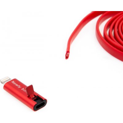 AppleMix Nabíjecí kabel Lightning pro Apple zažízení - hliníkové koncovky - opravitelný – Zbozi.Blesk.cz