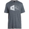 Pánské Tričko Rip Curl 3D ICON SS TEE Dark Marle