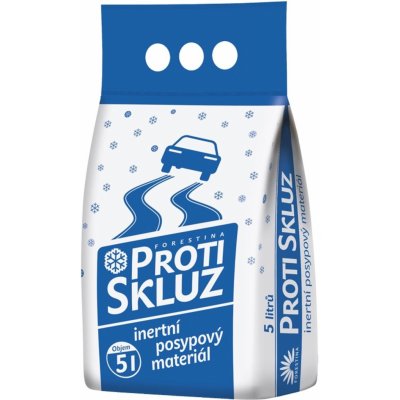 FORESTINA Inertní posypový materiál PROTI SKLUZ 5 l – Zbozi.Blesk.cz