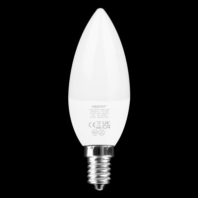 Miboxer FUT109 Smart LED žárovka E14, 4W, CCT, Dvojitá bílá, RF 2,4GHz – Hledejceny.cz