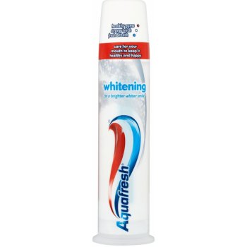 Aquafresh Whitening pumpa 100 ml