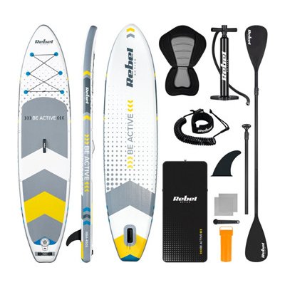 Paddleboard SUP REBEL ACTIVE RBA-4500WH – Zboží Dáma