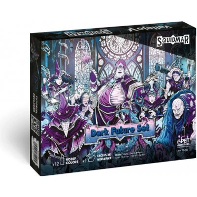 Squidmar x Vallejo Dark Future Paint Set 12x18 ml – Zboží Živě