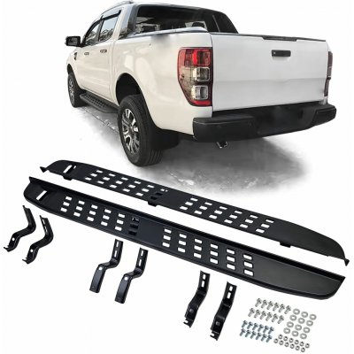 Boční nášlapy Ford Ranger double cab (2012-2022) - černé | Zboží Auto