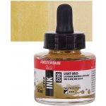 Amsterdam Acrylic Ink 802 Light Gold 30 ml – Zboží Dáma