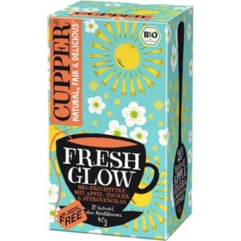 Cupper Čaj Fresh Glow Bio zázvor jablko citron 40 g