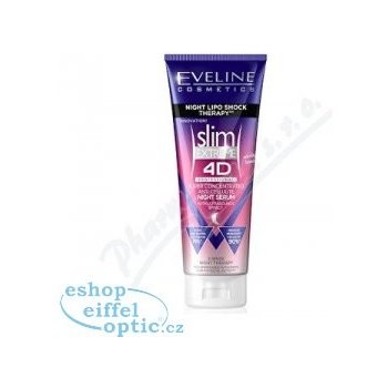 Eveline Cosmetics Slim Extreme 4D Lipo Shock Therapy noční sérum s hřejivým efektem 250 ml