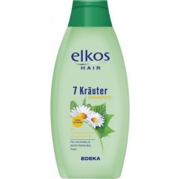 Elkos 7 bylin šampon pro normální a lehce mastící se vlasy 500 ml