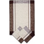 Sleep-well ORNAMENTY 50 x 70 cm HNĚDÁ 3 ks – Zboží Mobilmania