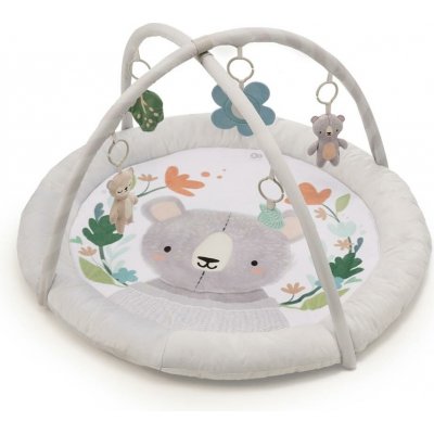 KINDERKRAFT Deka hrací s hrazdičkou Cozyplay Light Grey – Sleviste.cz