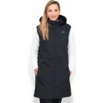 Esito dámská dlouhá softshellová vesta Black – Zboží Mobilmania