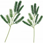 SPRINGOS Umělá větvička jedle 32cm zelená vánoční dekorace CA1311-XG – Hledejceny.cz