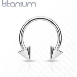 Šperky4U piercing podkova titan TIT1110-121044