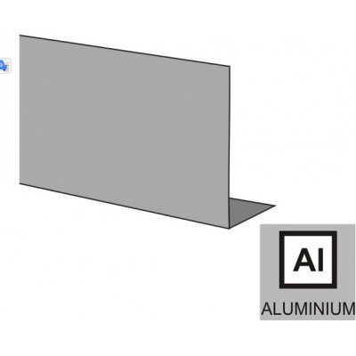 Boční kotvení - krycí lišta, Inox, 122x43 – Zbozi.Blesk.cz