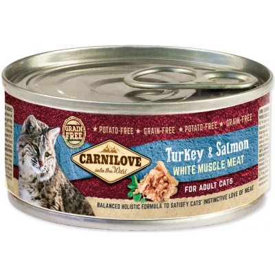 Carnilove Cat Turkey & Salmon 100 g – Zboží Mobilmania