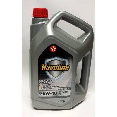 Texaco Havoline Ultra 5W-40 4 l – Hledejceny.cz