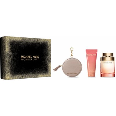 Michael Kors Wonderlust Set - EDP 100 ml + tělové mléko 100 ml + peněženka – Hledejceny.cz