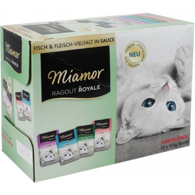 KG Miamor Cat Ragout Multipack ve šťávě 12 x 100 g – Hledejceny.cz
