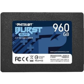 Patriot Burst 960GB, PBE960GS25SSDR