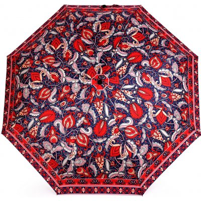 Dámský skládací vystřelovací deštník 2 modrá tmavá – Sleviste.cz