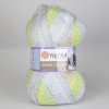 Příze YarnArt pletací příze YarnArt EVEREST DAYLIGHT 6033 zeleno-modrá, melírovaná, 200g/610m