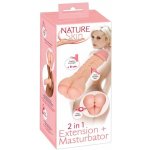 Nature Skin 2in1 - artificial pussy and penis coat natural – Sleviste.cz