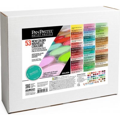 PanPastel sada suchých pastelů 53 nových odstínů – Zboží Mobilmania