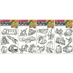 Anděl předloha k barvám na sklo 1559 vyvýšená kontura – Zboží Mobilmania