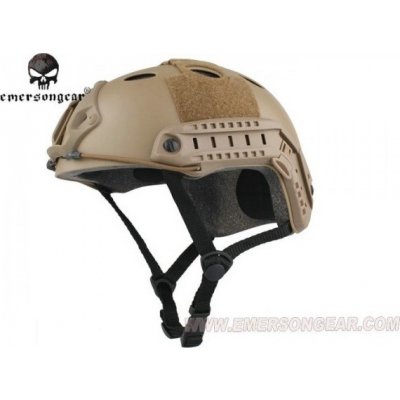 Replika přilby EmersonGear typ FAST s montážními lištami coy – Zbozi.Blesk.cz