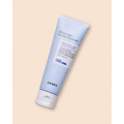 COSRX Hydratační pleťový krém na opalování SPF50 Ultra Light 50 ml – Zboží Dáma